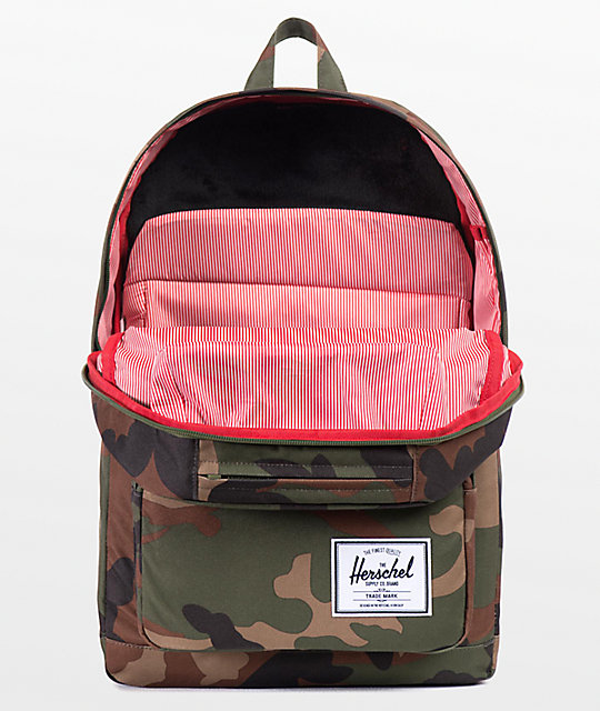 Herschel Supply Co. Pop Quiz Woodland Camo 22L Backpack | Zumiez
