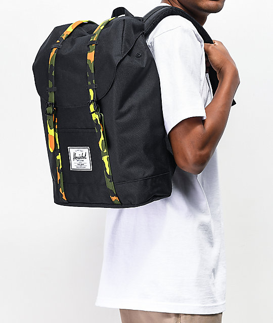 herschel neon backpack