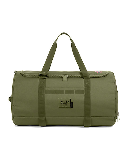 Herschel Supply Co X Independent Sutton Ivy Green Duffle Bag