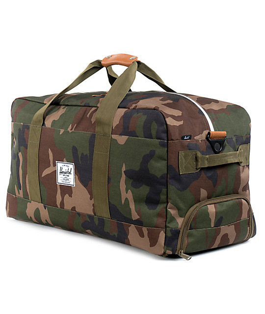 Herschel Supply Outfitter Woodland Camo Duffel Bag
