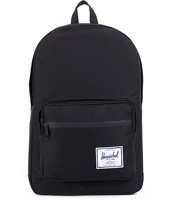 Herschel Supply Pop Quiz All Black 20L Backpack at Zumiez : PDP