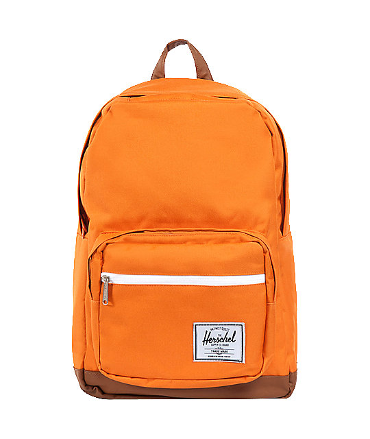 Herschel Supply Pop Quiz Orange Backpack