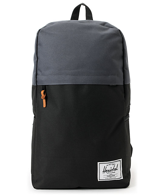 Herschel Supply Varsity Black & Charcoal 18L Backpack at Zumiez : PDP