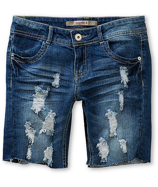 highway jeans shorts