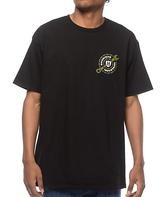 Hoonigan Chain Gang Black T-Shirt | Zumiez