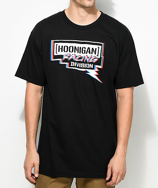 Hoonigan Racing Division Black T-Shirt | Zumiez