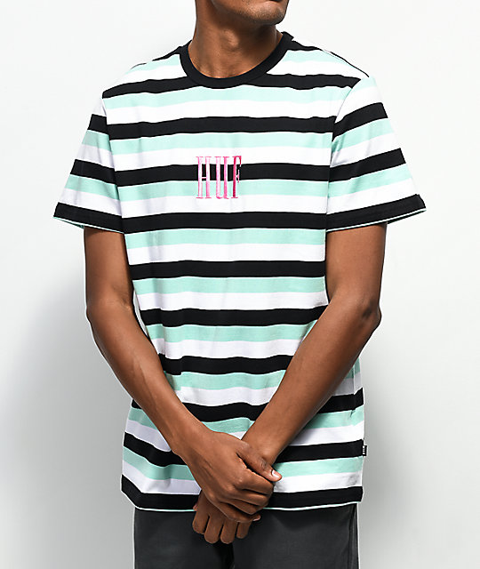 huf t shirt striped