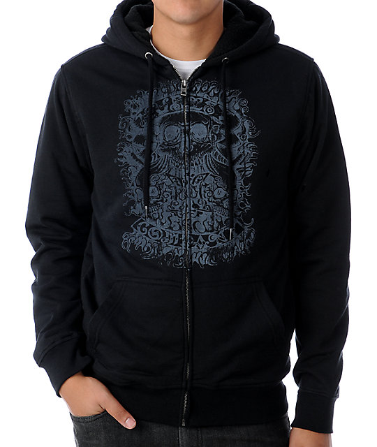 hurley sherpa hoodie