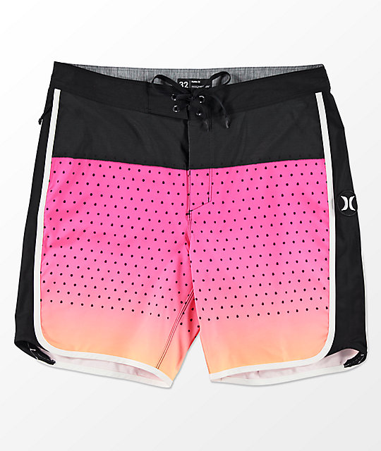 hurley neon board shorts