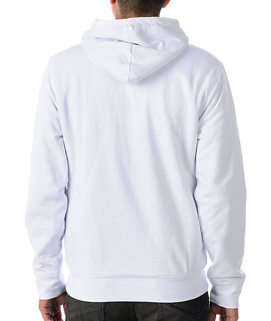 white hurley hoodie