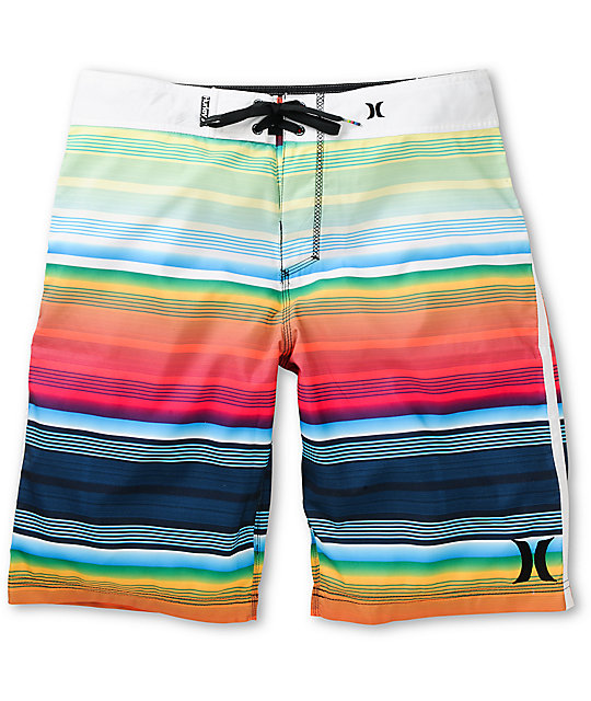 hurley neon board shorts