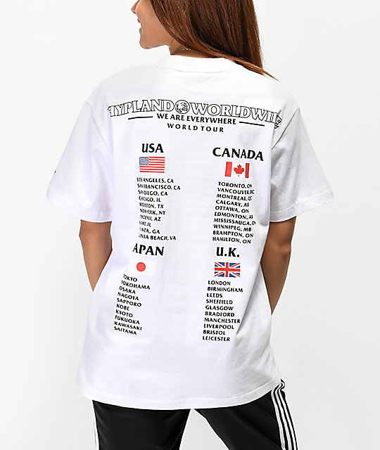camiseta de niña blanca