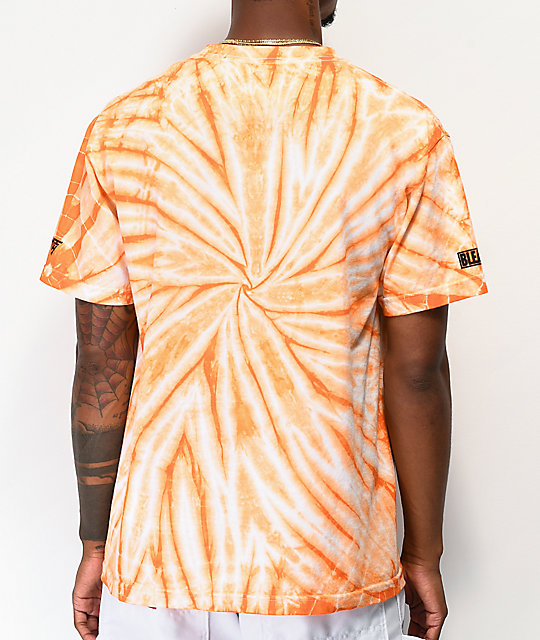 Hypland x Bleach Ichigo Orange Tie Dye TShirt Zumiez