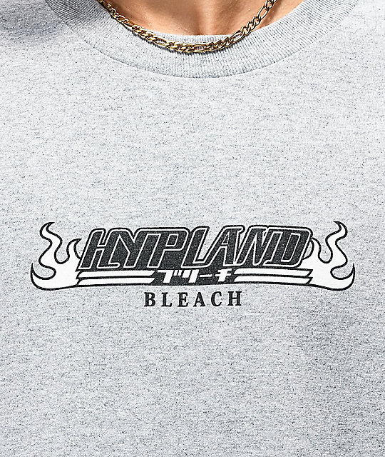 Hypland x Bleach Squad Grey TShirt Zumiez