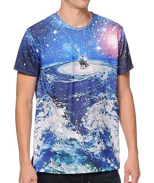 Imaginary Foundation Edge Of The World Sublimated T-Shirt | Zumiez