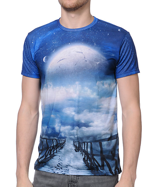 Imaginary Foundation Moonrise Sublimated T-Shirt | Zumiez