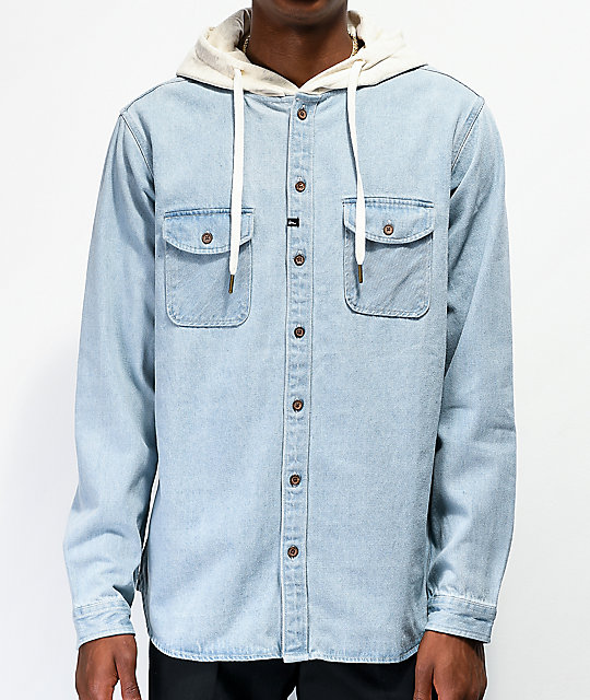 hoodie jacket blue