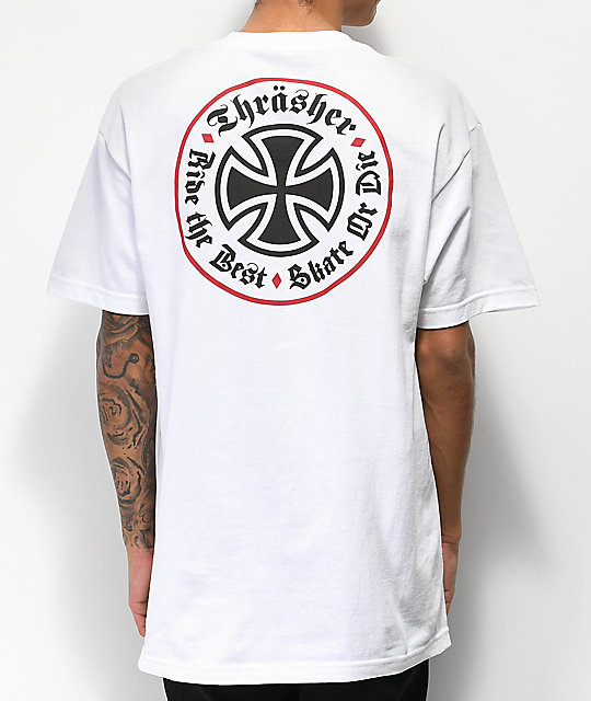 thrasher oath t shirt