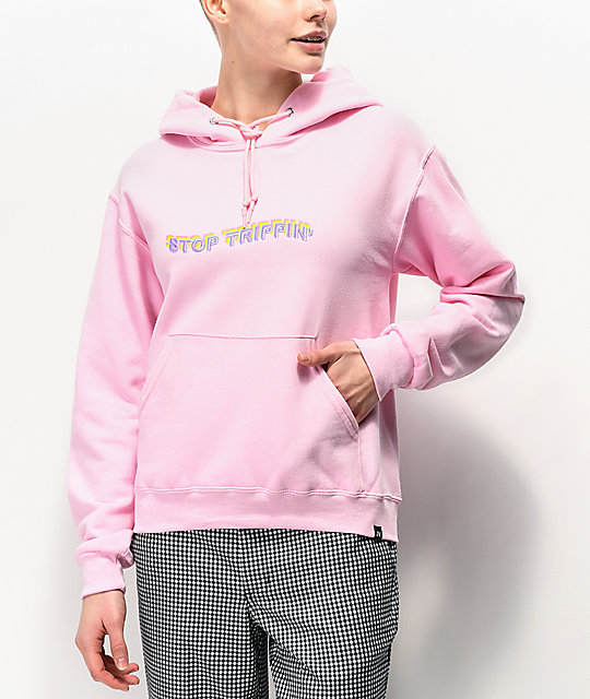 zumiez pink hoodie