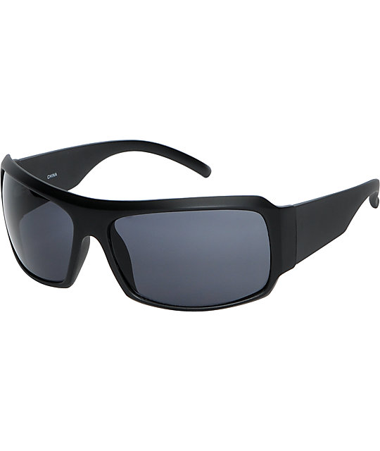 Jack Martin The Perpetrator Matte Black Sunglasses | Zumiez