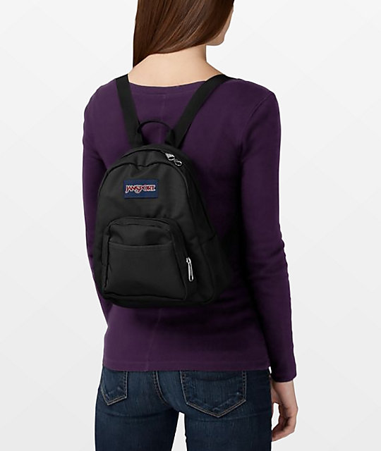 Mini Jansport Backpack Black IUCN Water