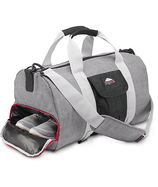 Jansport Ld Black Grey Marl 30l Duffle Bag Zumiez Jansport Ld Black Grey Marl 30l Duffle Bag