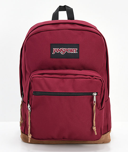 Mochila Jansport Roja Hot Sale, 53% OFF | marjalallotjament.com