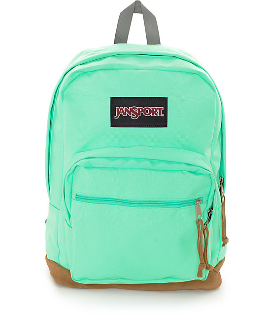 mochila jansport verde