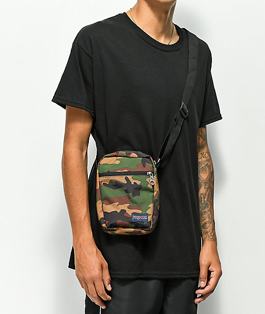 camo cross body bag