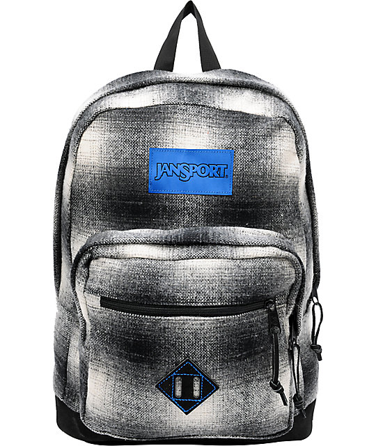 Jansport Right Pack Grey Plaid Backpack | Zumiez