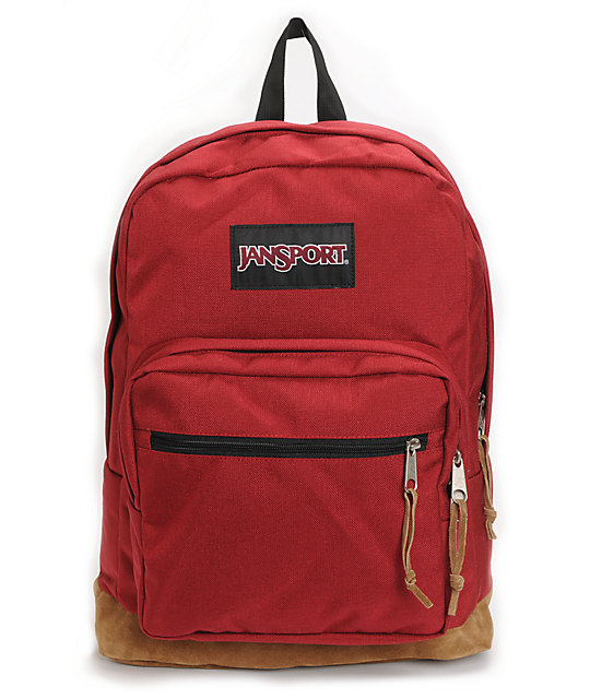 Jansport Right Pack Red Laptop Backpack