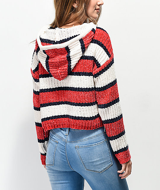 sueter vans rojas