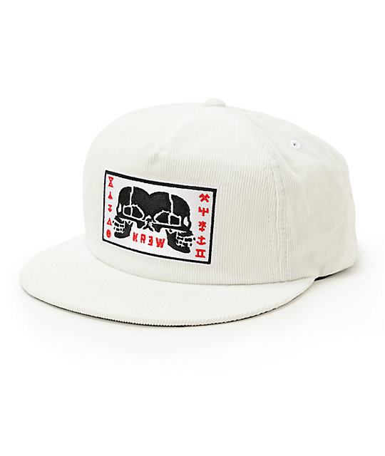 KR3W Muerta Corduroy Snapback Hat