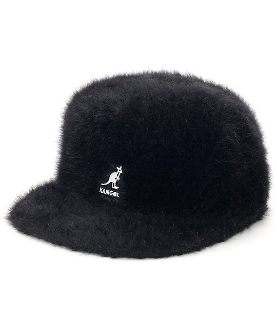 fur kangol baseball cap