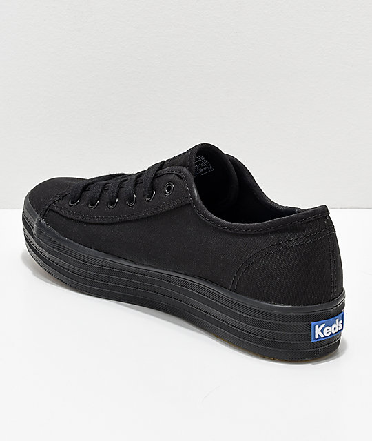 keds black canvas shoes