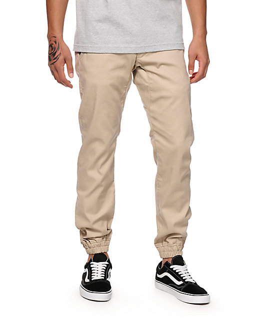 chino jogger pants