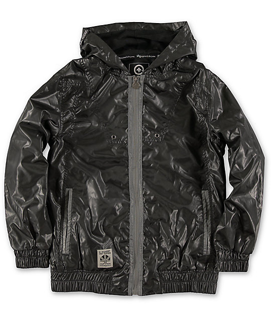 LRG Boys LR-Tek Knowledge-G Black Jacket | Zumiez