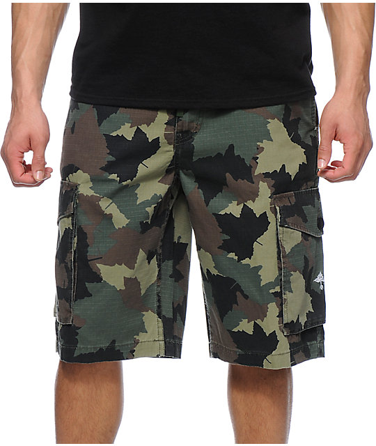 lrg camo shorts