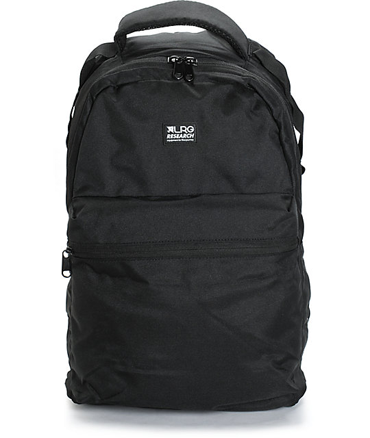 LRG Core Collection One Black Backpack | Zumiez