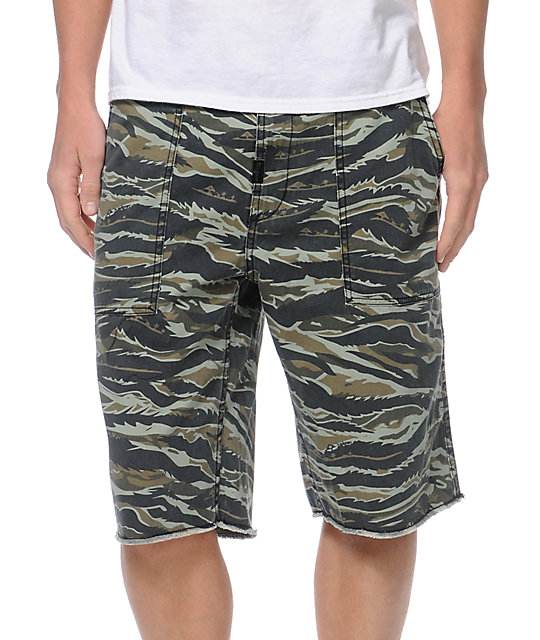 lrg camo shorts