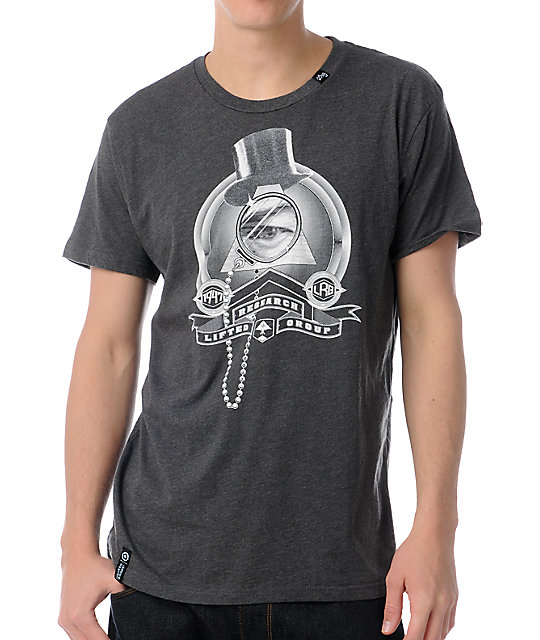 LRG Robber Barrons Grey T-Shirt | Zumiez