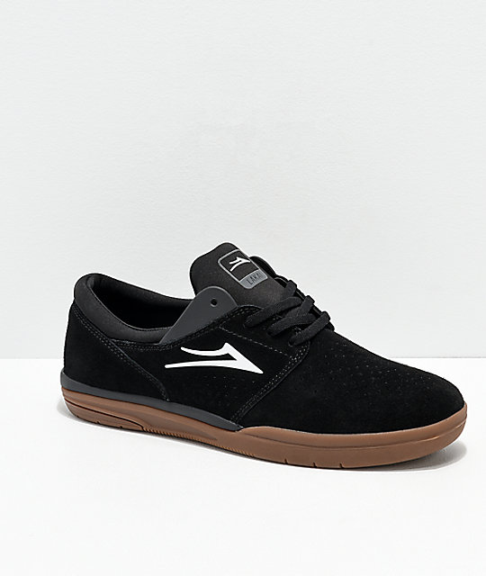 Lakai Fremont Black \u0026 Gum Suede Skate 