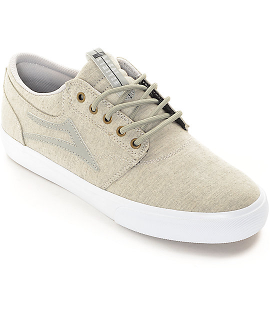 Lakai Griffin Ash Textile Skate Shoes | Zumiez