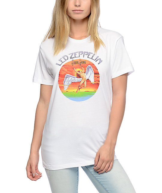 women's led zeppelin tee