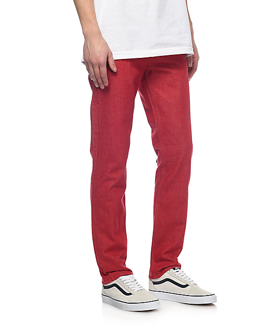 levi's 511 red