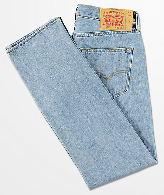 Levi's 501 Light Stone Wash Original Fit Jeans | Zumiez