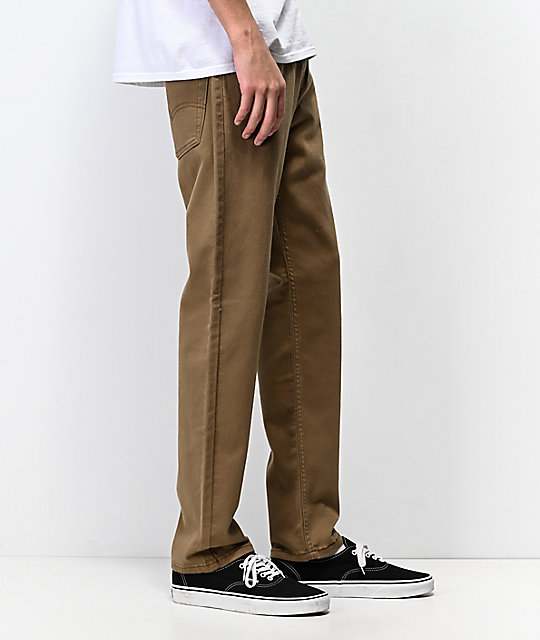 levis 502 khaki