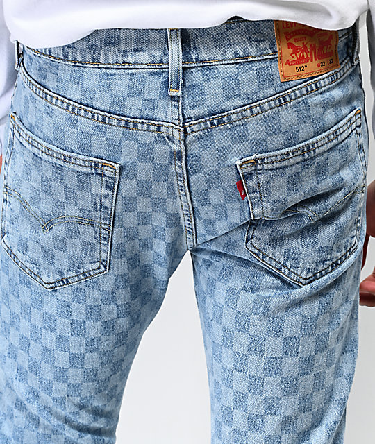 levis 512 blue