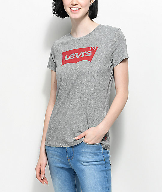 levi's gray shirt
