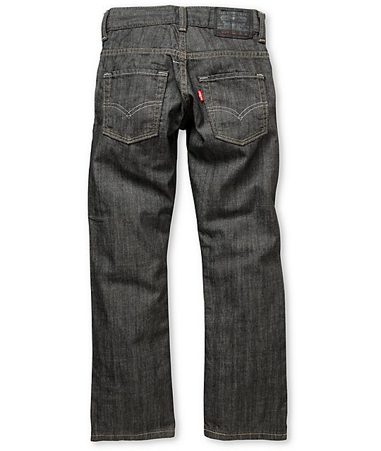 levis 511 charcoal grey